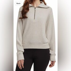 Danskin Women's Light grey Sweatshirt